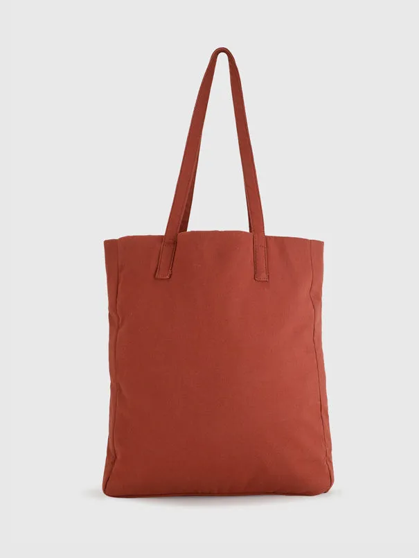 Raina Rust Tote Bag