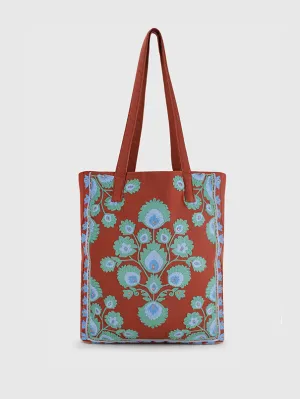 Raina Rust Tote Bag