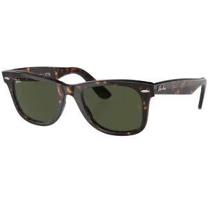 Ray-Ban Original Wayfarer Classic Sunglasses - Polished Tortoise/Green