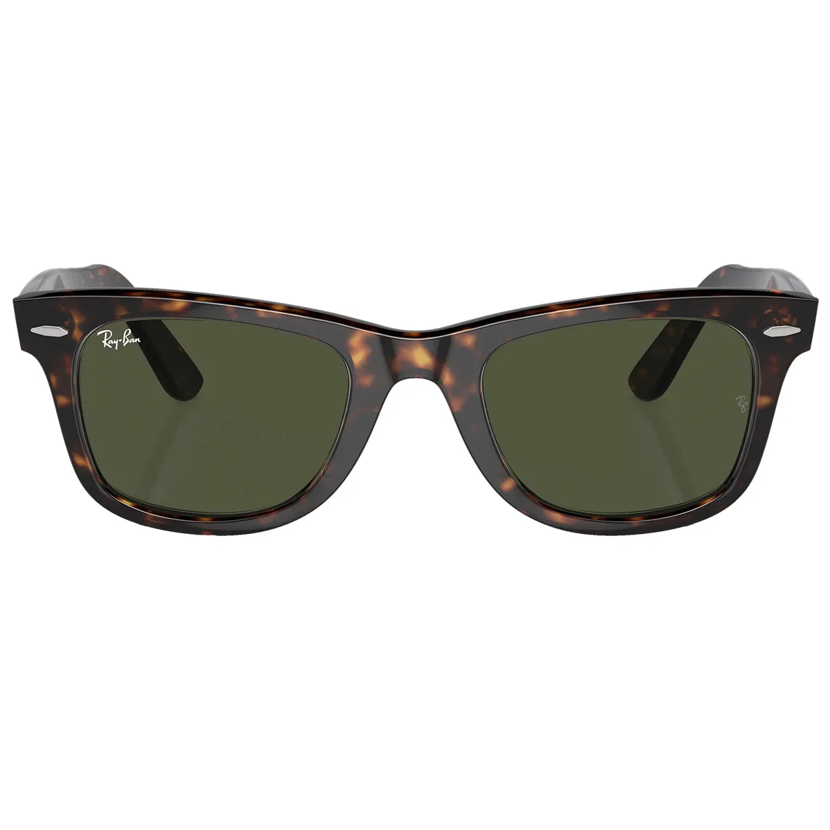 Ray-Ban Original Wayfarer Classic Sunglasses - Polished Tortoise/Green