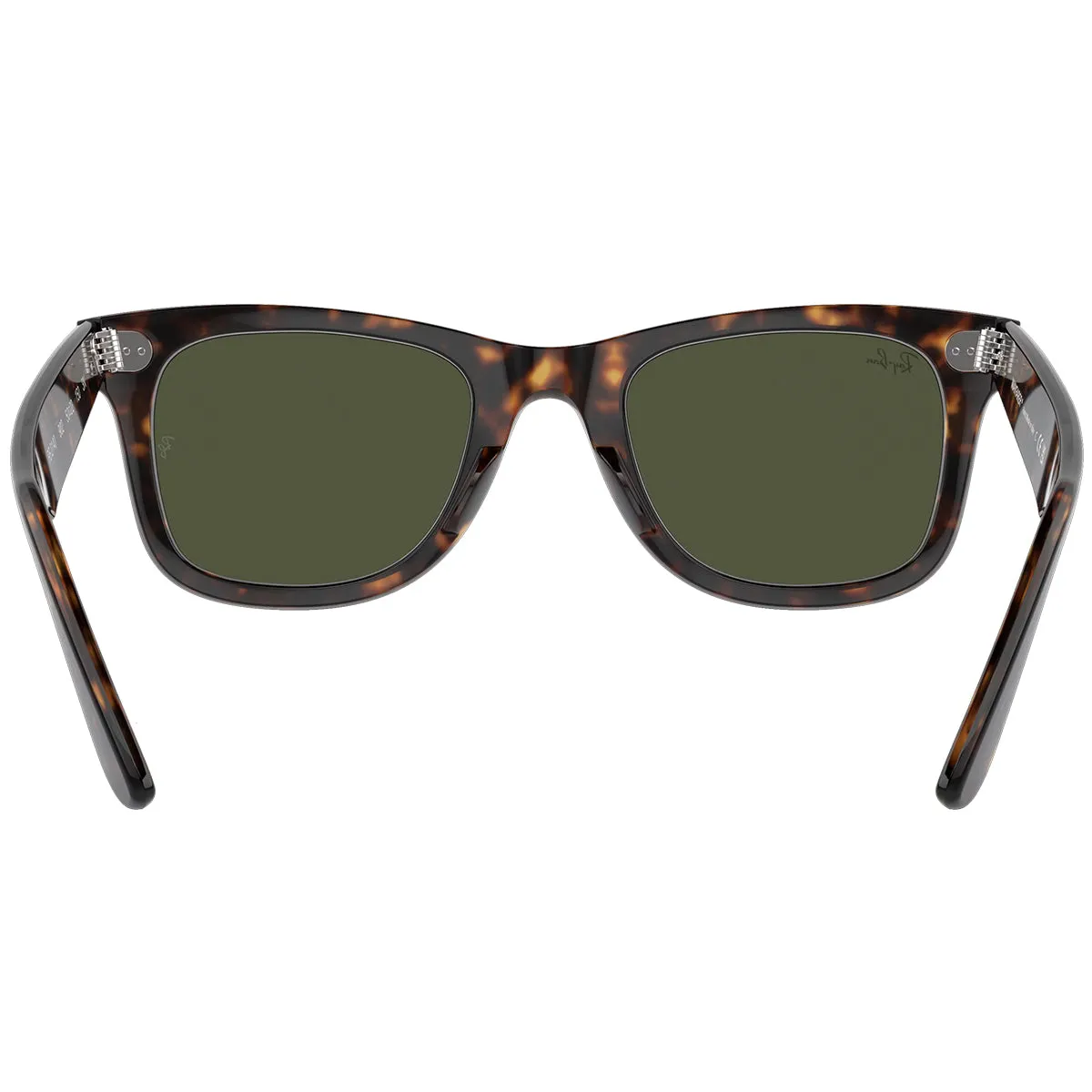 Ray-Ban Original Wayfarer Classic Sunglasses - Polished Tortoise/Green