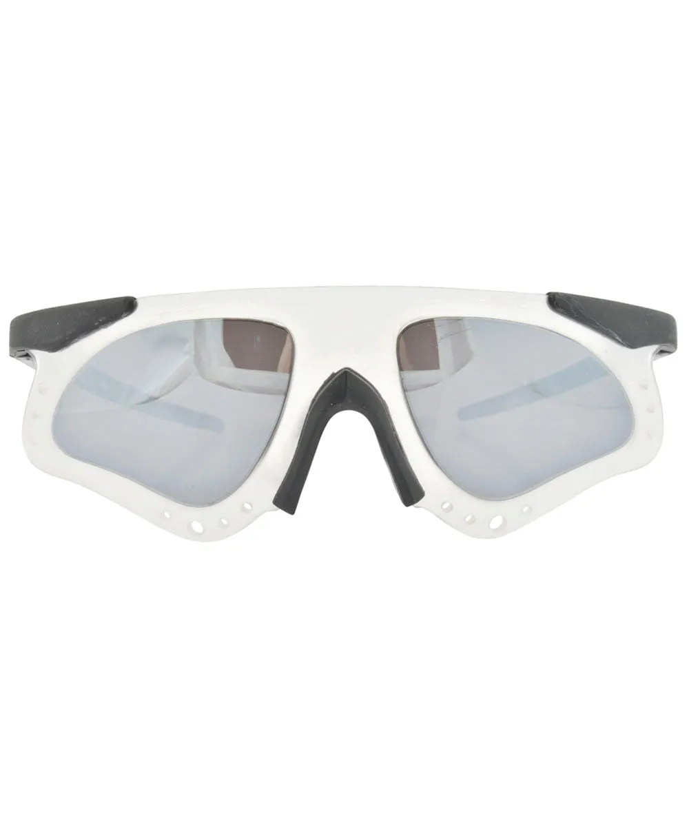 SKELLIE Frost/Mirror Sports Sunglasses