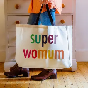 Super Womum Large Tote Bag
