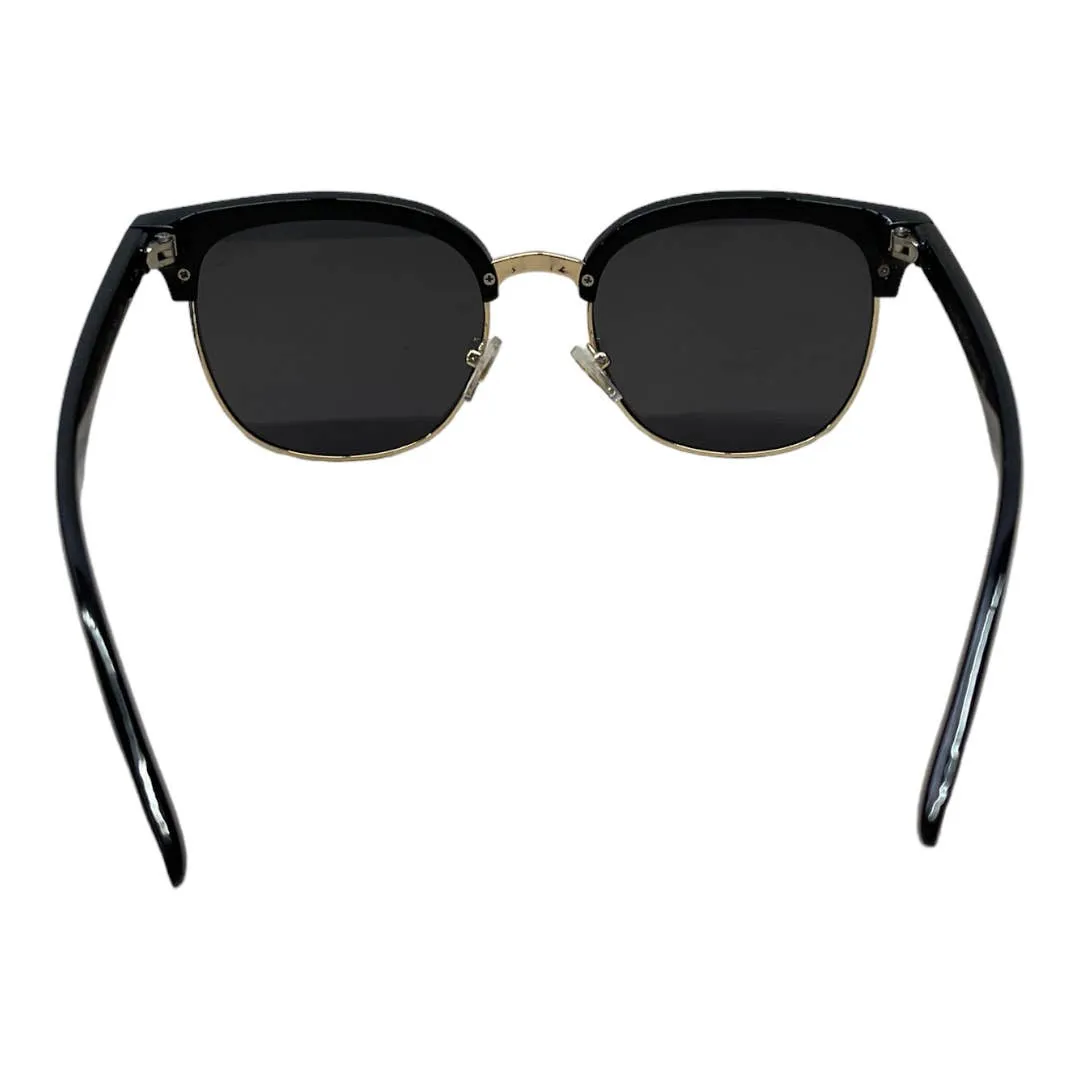 Tom Ford Half Rim Metal Acetate Sunglasses TF544-K 01D 56 20 145 New