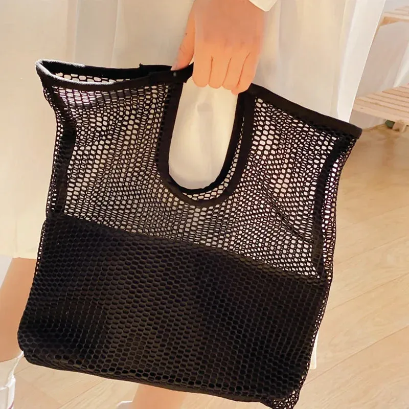 UAKISS  -  Original Summer Women Handbag Classic Shopping Bags Sweet Style Ladies Beach Bag Simple Design Large Tote Female Handbags