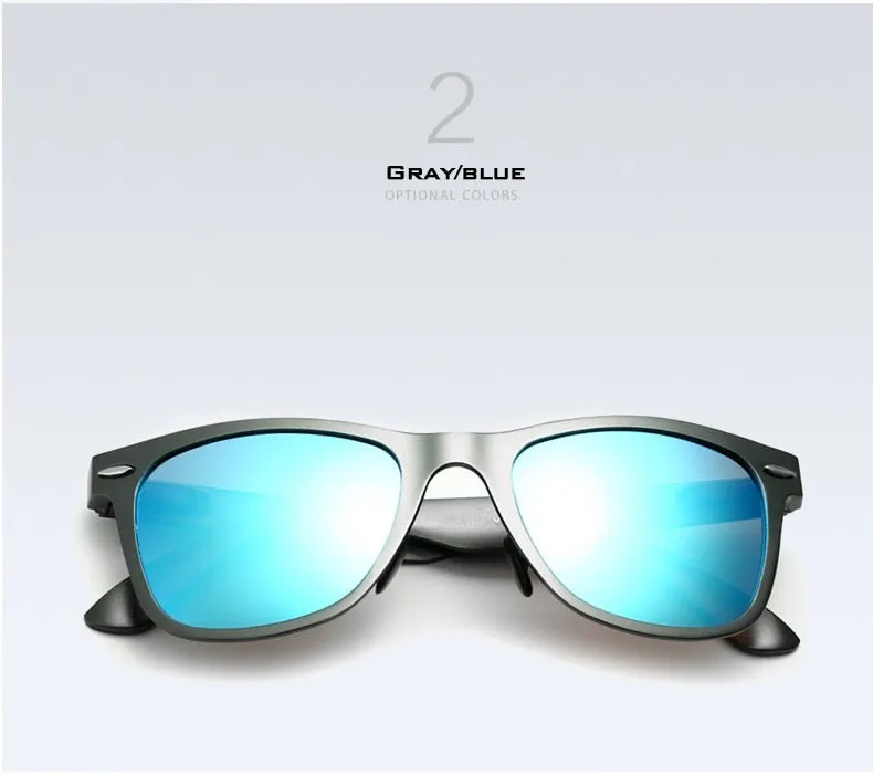 VEITHDIA  Designer Classic Style Men's Polarized Sunglasses with UV400 Protectant