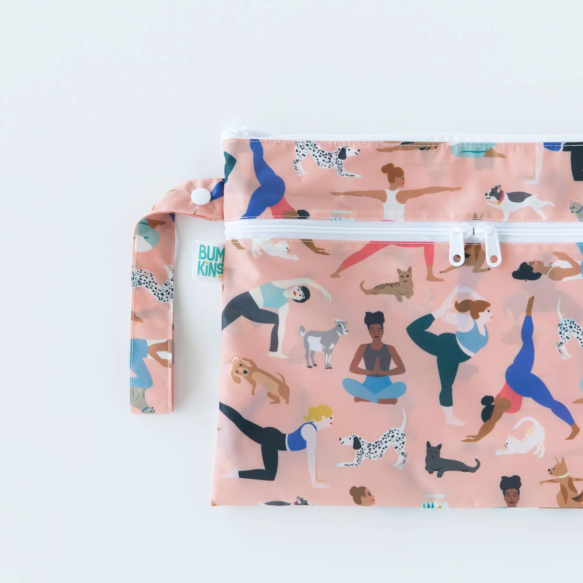 Wet/Dry Clutch: Yoga Pals